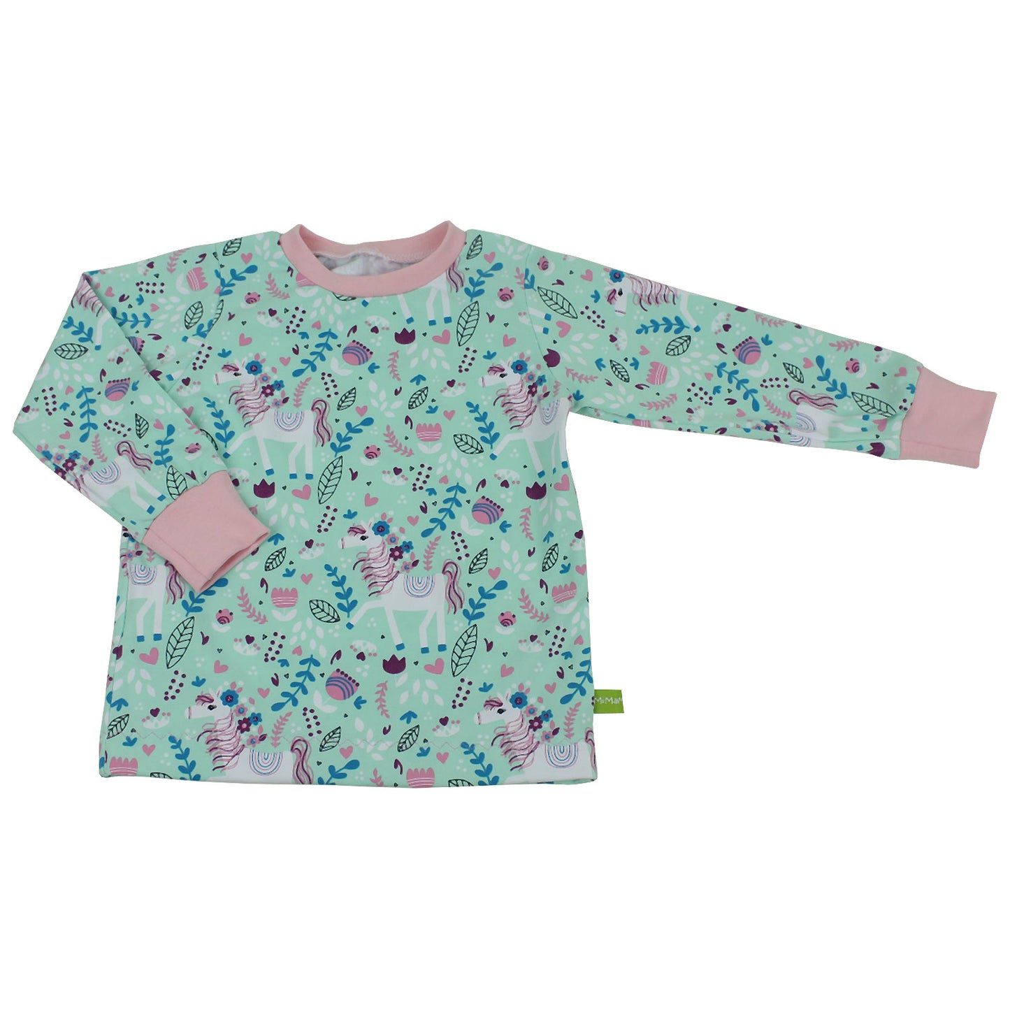 Kinder Basic Langarmshirt Pony