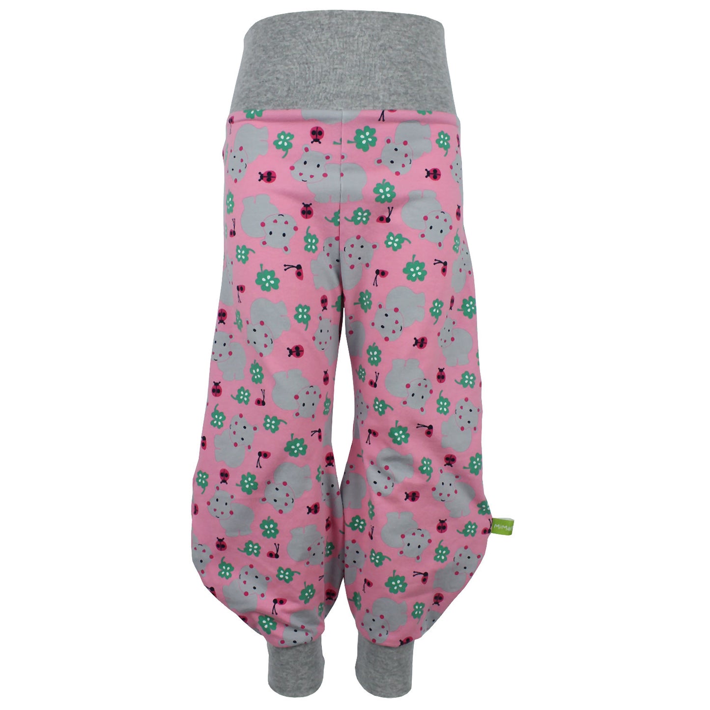 Damen Pumphose Yogahose Nilpferd rosa