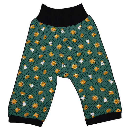 Kinder 3/4 Caprihose Sommerhose Afrikatiere