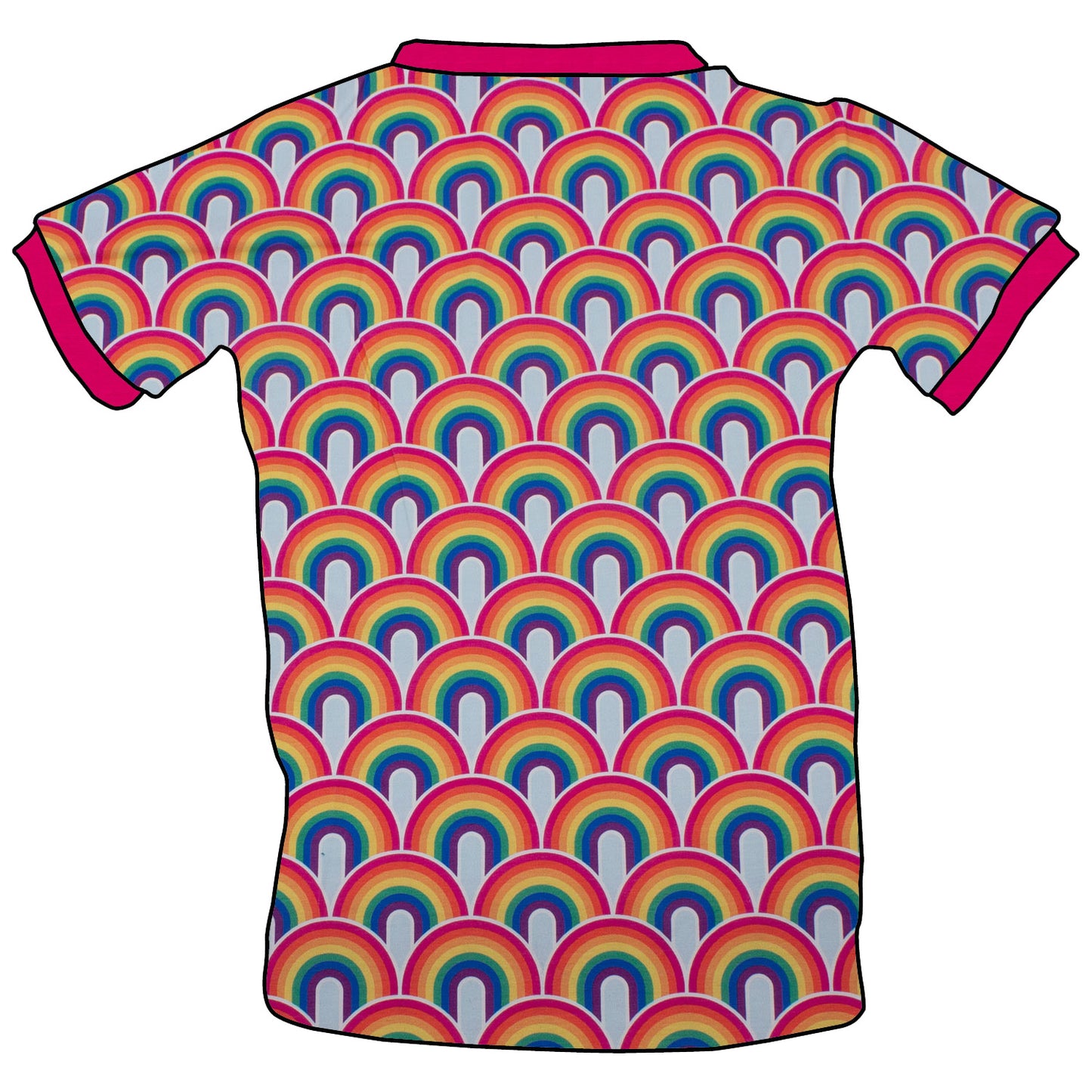 Kinder T-Shirt Regenbogen bunt