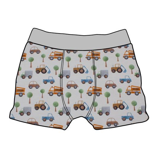 Kinder Boxershorts Kleiner Fuhrpark