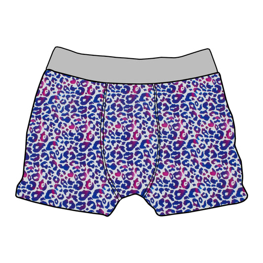 Kinder Boxershorts Leo lila / pink